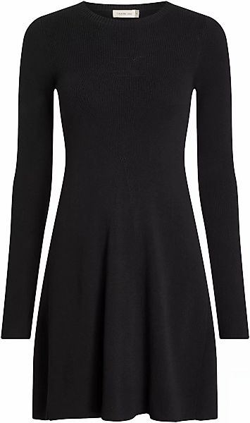 Calvin Klein Jeans Sweatkleid "CK INTARSIA SWEATER DRESS", mit Logostickere günstig online kaufen