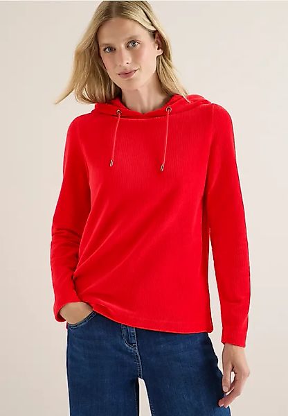 Cordshirt mit Kapuze günstig online kaufen