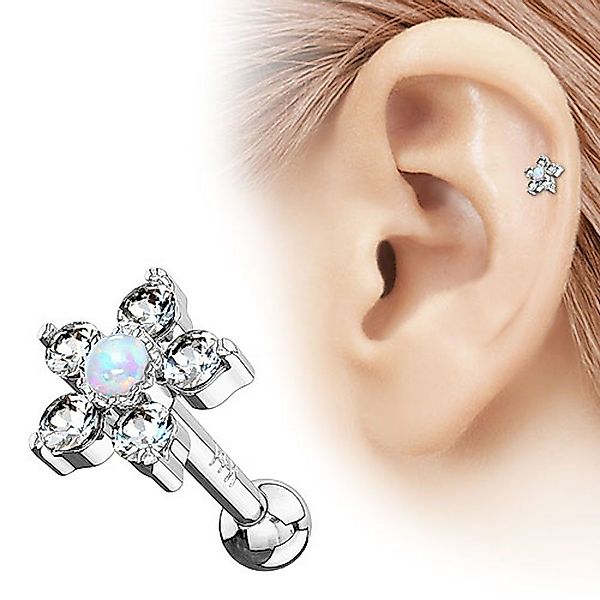 Taffstyle Piercing-Set Echt 585 Gold Tragus günstig online kaufen