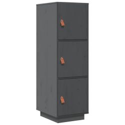 vidaXL Highboard Highboard Grau 34x40x108,5 cm günstig online kaufen