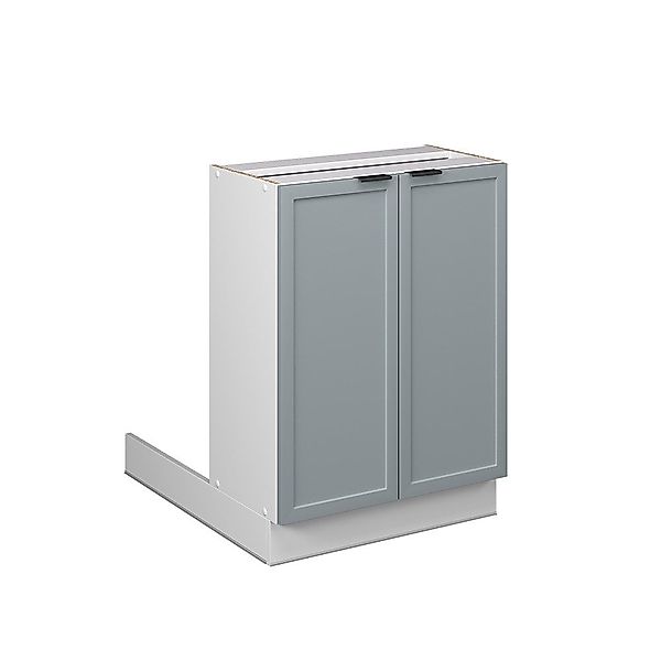 Vicco Unterschrank Fame-Line, Hellblau-grau/Weiß, 60 cm günstig online kaufen