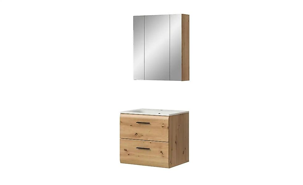 Badkombination  Igelsbachsee ¦ holzfarben ¦ Maße (cm): B: 60 H: 185 Schränk günstig online kaufen