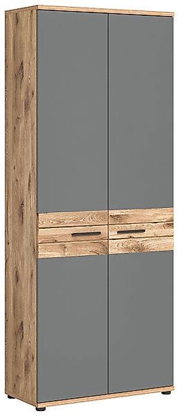 xonox.home Aktenschrank Nox Oak Nachbildung Basalt günstig online kaufen