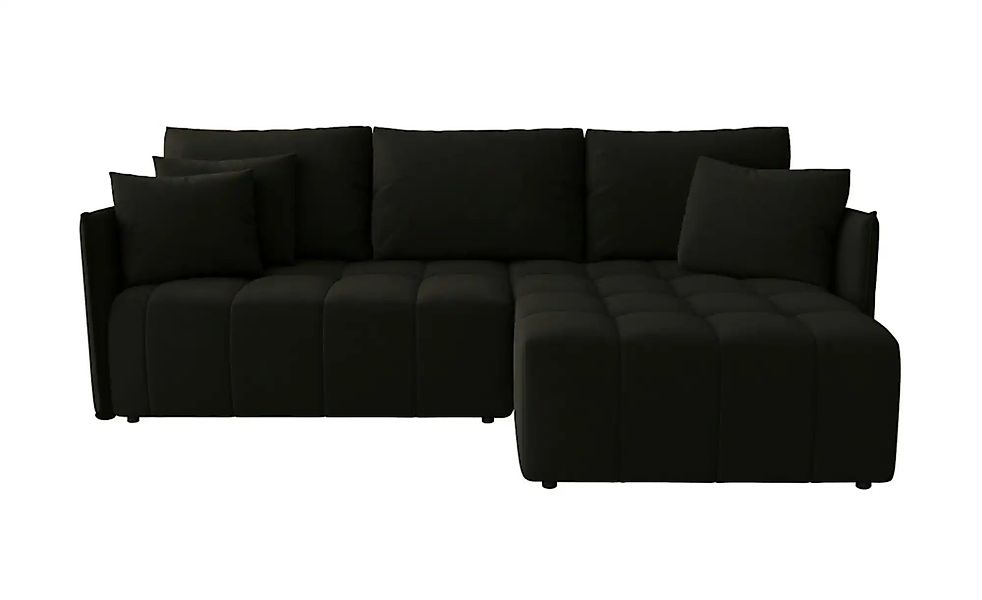 Ecksofa  Onil ¦ schwarz ¦ Maße (cm): B: 245 H: 85 Polstermöbel > Sofas > Ec günstig online kaufen