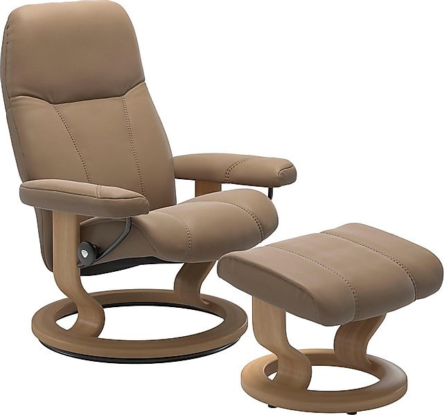 Stressless Relaxsessel "Consul" Set, Relaxsessel mit Hocker, mit Hocker, mi günstig online kaufen