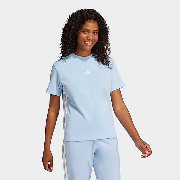 adidas Sportswear T-Shirt "ESSENTIALS 3-STREIFEN COTTON" günstig online kaufen