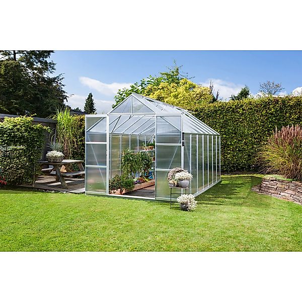 Vitavia Gewächshaus Uranus 11500 Alu 11,5 m² inkl. Fundament günstig online kaufen