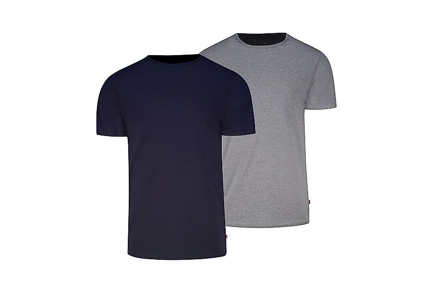 Levi's® T-Shirt LEVIS MEN SOLID CREW (2er Pack) mit Rundhalsausschnitt günstig online kaufen