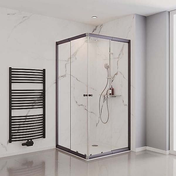 Schulte Eckdusche Sunny, variabler Verstellbereich 75x75 günstig online kaufen