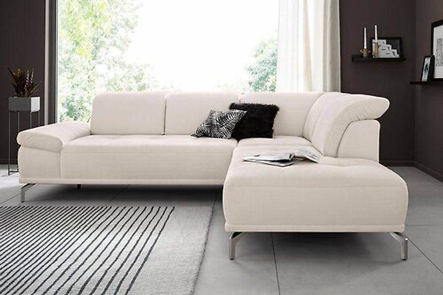 Places of Style Ecksofa »Caluna«, Inkl.Sitztiefenverstellung, wahlweise mit günstig online kaufen