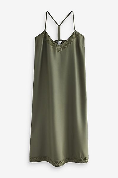 Next Sommerkleid Midikleid mit V-Ausschnitt + günstig online kaufen
