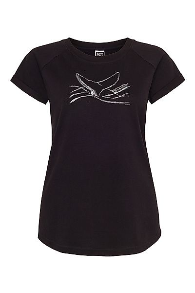 Walflosse Frauen Raglan T-shirt Biobaumwolle Ili4 günstig online kaufen