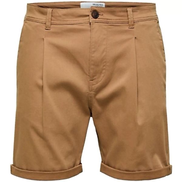Selected  Shorts Noos Comfort-Gabriel - Toasted Coconut günstig online kaufen