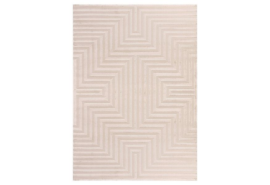 Teppium Teppich Geometrisch Design, Rechteckig, Höhe: 12 mm, Teppich Wohnzi günstig online kaufen