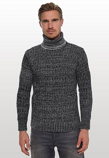Rusty Neal Rollkragenpullover im angesagten Strickdesign günstig online kaufen