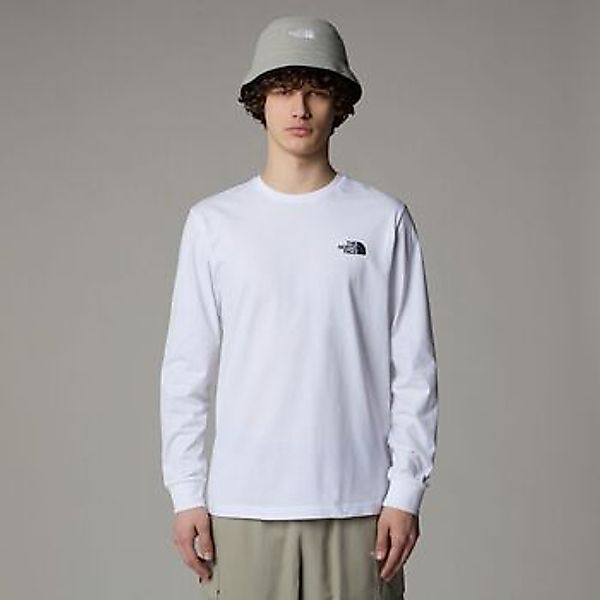 The North Face  T-Shirts & Poloshirts NF0A87NNFN41 M L/S BOX NSE TEE TNF-WH günstig online kaufen