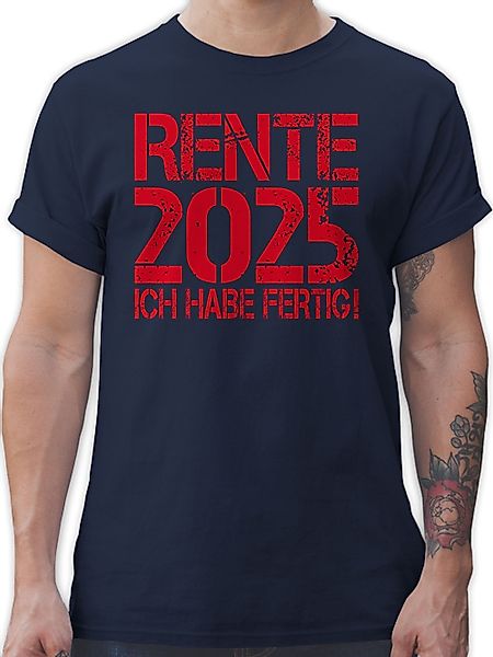 Shirtracer T-Shirt Rente 2025 Ich habe günstig online kaufen