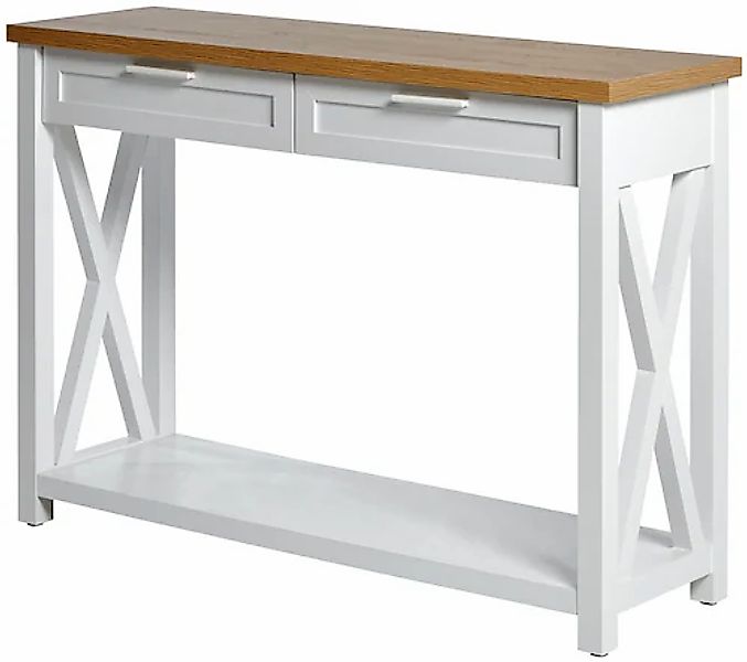 Jahnke Konsolentisch »Chalet« 1 Stk. tlg. Konsolentisch mit 2 Schubladen un günstig online kaufen