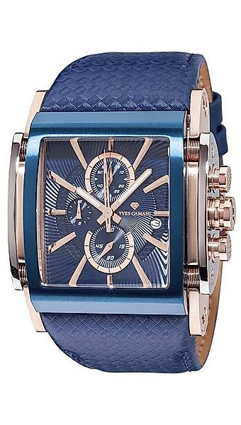 Yves Camani Quarzuhr ESCAUT, Datumsanzeige, separater Sekunde, kratzfestes günstig online kaufen