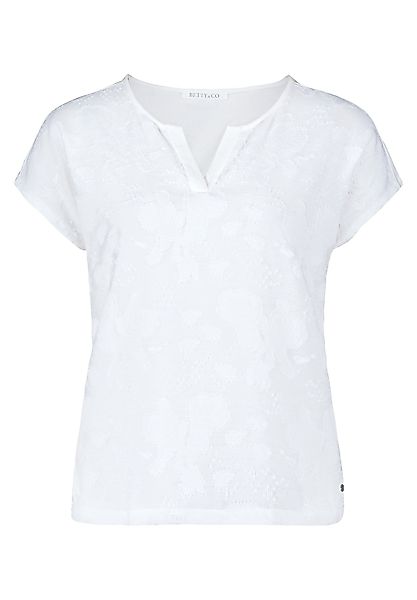 Betty&Co Kurzarmshirt Betty & Co Casual-Shirt günstig online kaufen