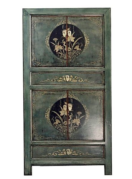 OPIUM OUTLET Kleiderschrank Möbel Hochzeitsschrank Schrank Kommode Vintage- günstig online kaufen