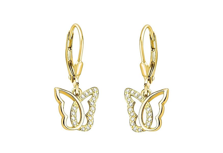 Sofia Milani Paar Ohrhänger Schmetterling, 925 Silber Damen Schmuck - E2413 günstig online kaufen