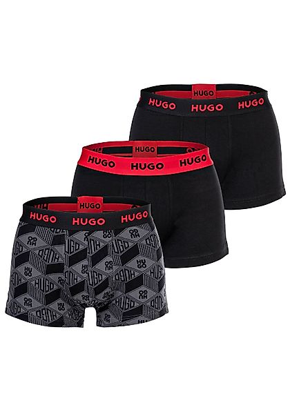 HUGO Boxershorts "Boxershort TRUNK TRIPLET DESIGN 3er Pack" günstig online kaufen