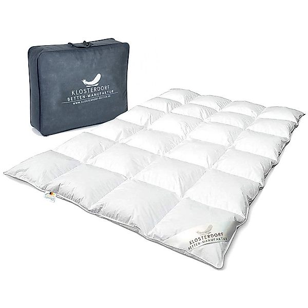 Klosterdorf Betten-Manufaktur Daunenbettdecke Premium Daunendecke Daunenbet günstig online kaufen