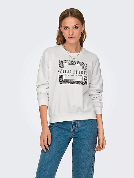 ONLY Sweatshirt ONLRUNA L/S O-NECK BOX CC SWT günstig online kaufen