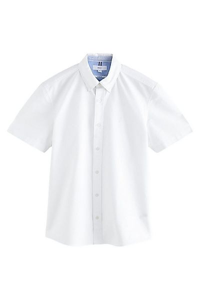 Next Kurzarmhemd Slim Fit Oxford-Kurzarmhemd (1-tlg) günstig online kaufen