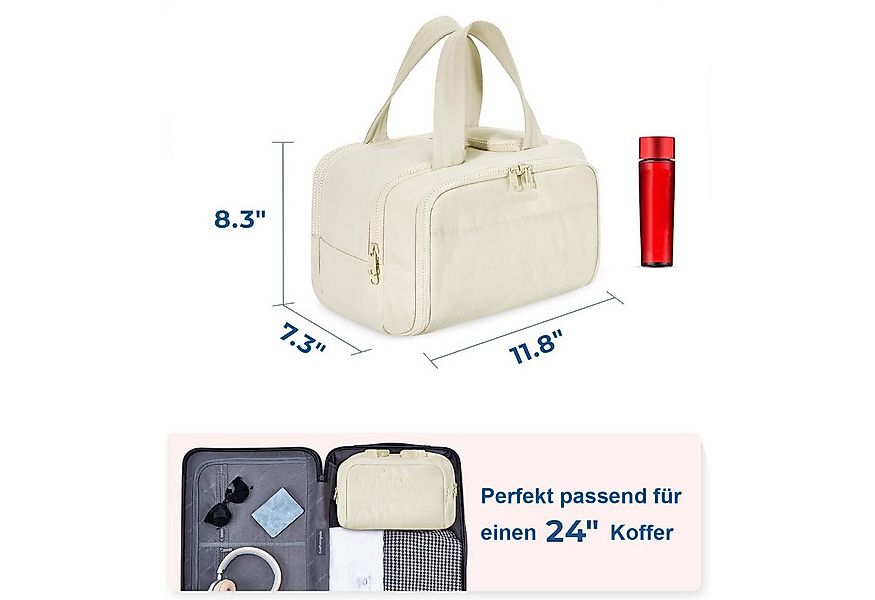 Coonoor Kosmetiktasche Leichte Reisetoilettentasche, große Kosmetiktasche m günstig online kaufen