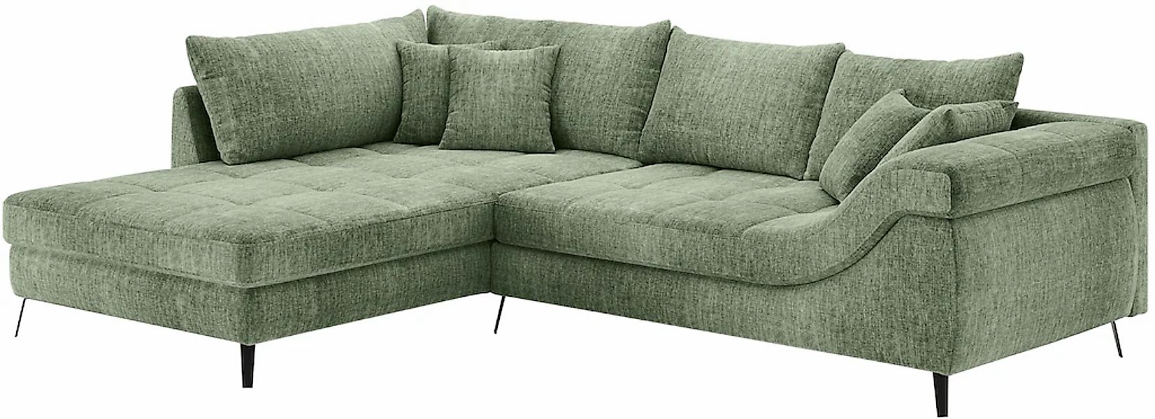 Mr. Couch Ecksofa "Portofino, L-Form", Mit Kaltschaumpolsterung, bis 140 kg günstig online kaufen