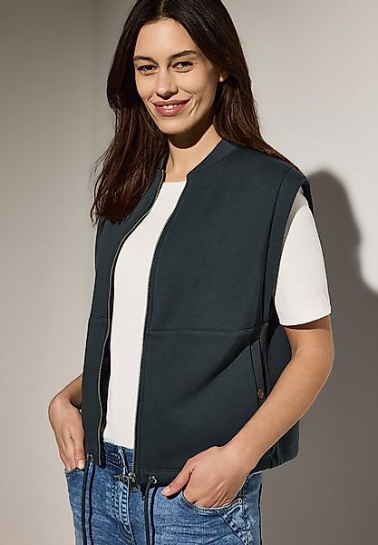 CECIL Sweatweste mit Tunnelzug am Saum günstig online kaufen