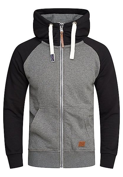 behype Kapuzensweatjacke BHDISUK Herren Kapuzenpullover Hoodie Pullover Swe günstig online kaufen
