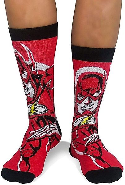 Flash Freizeitsocken THE FLASH Herren Blitz, Doppelpack Herren Jugendliche günstig online kaufen