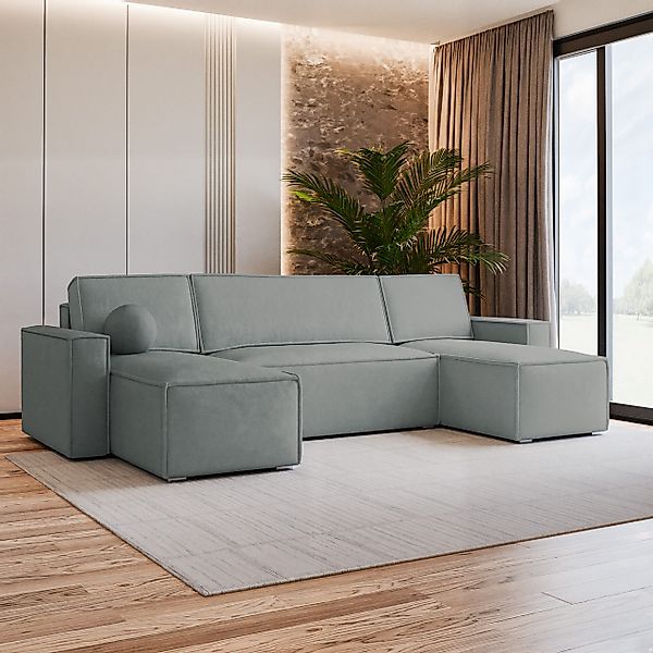 Masseno Ecksofa PESANO mit Schlaffunktion U-Form, günstig online kaufen