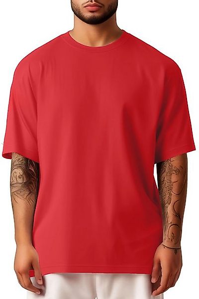 Reichstadt Oversize-Shirt Red S in kräftigen Farben günstig online kaufen