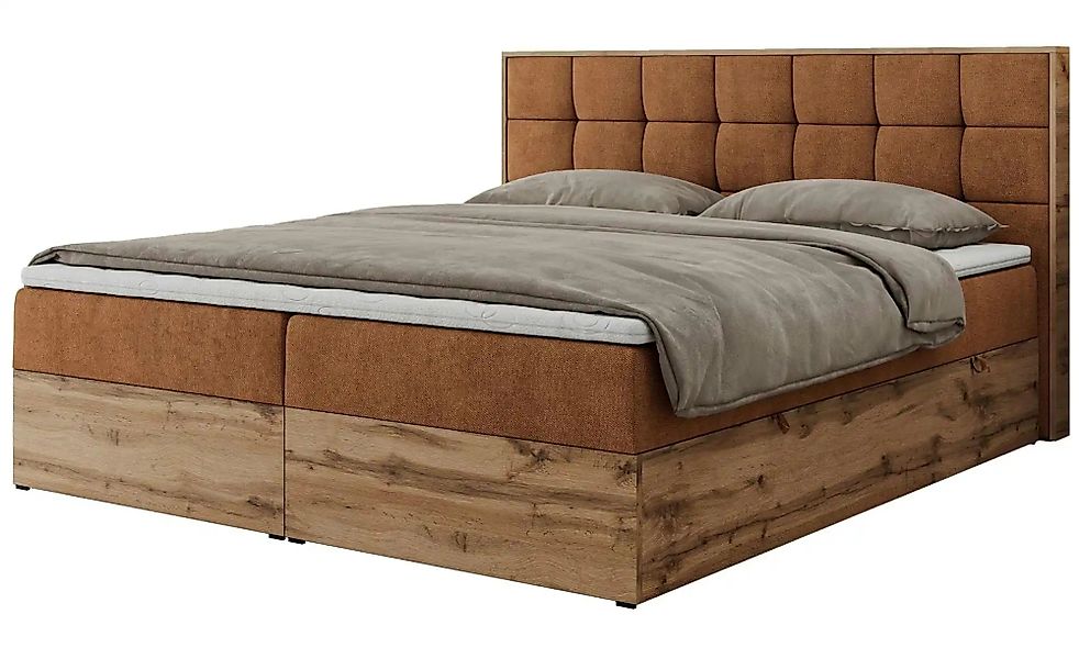 Boxbett mit Bettkasten Albero 1 ¦ orange ¦ Maße (cm): B: 148 H: 104 Betten günstig online kaufen