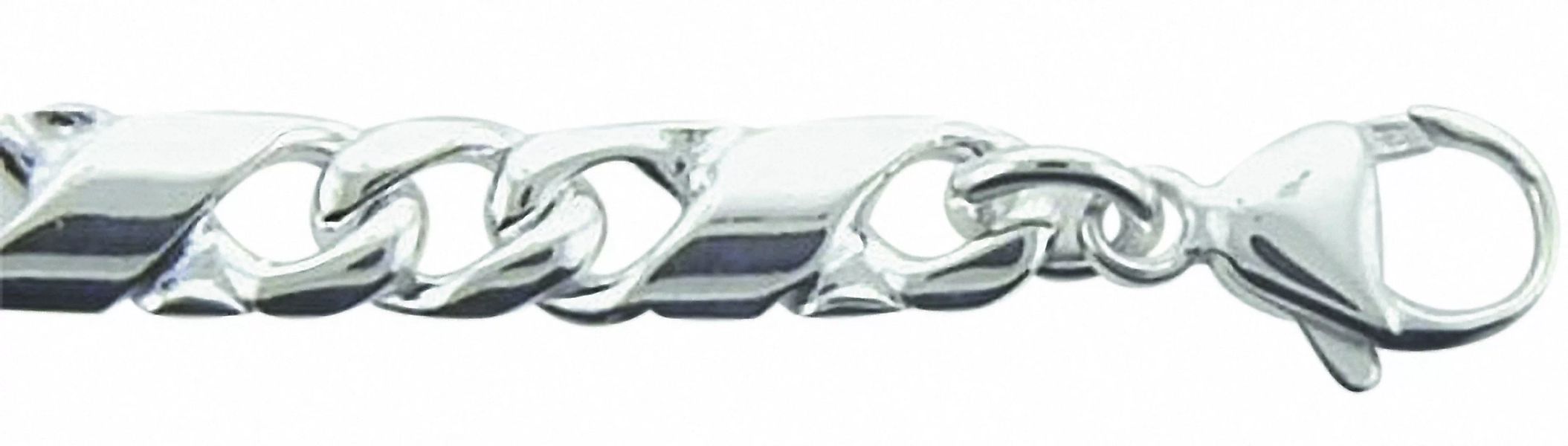 Adelia´s Silberarmband "925 Silber Fantasie Armband 21 cm Ø 5,6 mm", Silber günstig online kaufen