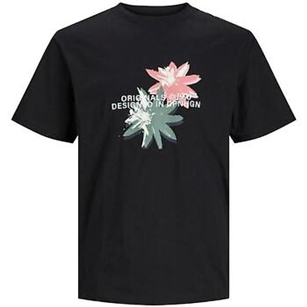 Jack & Jones Herren Rundhals T-Shirt JORTAMPA AOP BRANDING - Relaxed Fit günstig online kaufen