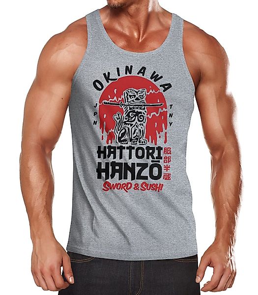 Neverless Tanktop Herren Tank-Top Hattori Hanzo günstig online kaufen