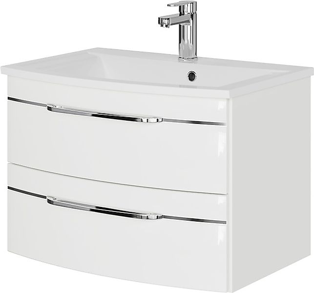 Saphir Waschtisch »Serie 7045 Mineralmarmor-Waschtisch und Unterschrank, 71 günstig online kaufen