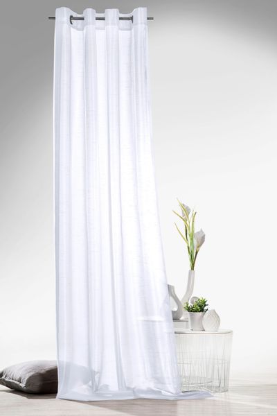 Weckbrodt Vorhang "Klara" Ösen 1 Stk. tlg. Wildseiten-Optik, halbtransparen günstig online kaufen