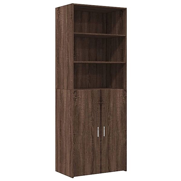 vidaXL Highboard Braun Eichen-Optik 70x42,5x185 cm Holzwerkstoff 3281377 günstig online kaufen