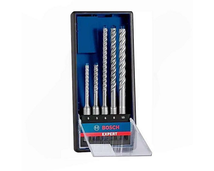 BOSCH Betonbohrer Bosch Expert SDS plus-7X Hammerbohrer-Set 5/6/6/8/10 mm 5 günstig online kaufen