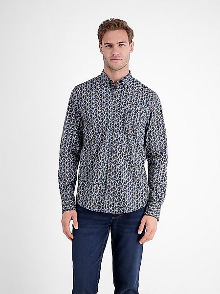 LERROS Langarmhemd mit grafischem Minimal-Muster günstig online kaufen