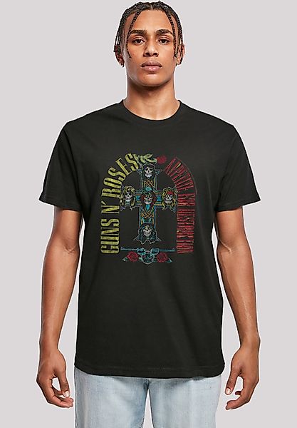 F4NT4STIC T-Shirt "Guns N Roses Skull Rock Band Merch", Premium Qualität günstig online kaufen