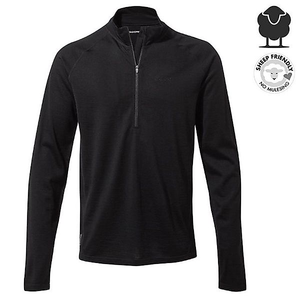 Craghoppers Langarmshirt Craghoppers - Herren Merino Langarm Shirt mit RV K günstig online kaufen