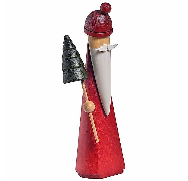 KWO Kunstgewerbe Werkstätten Schwibbogen Dekofigur Weihnachtsmann (11cm) vo günstig online kaufen