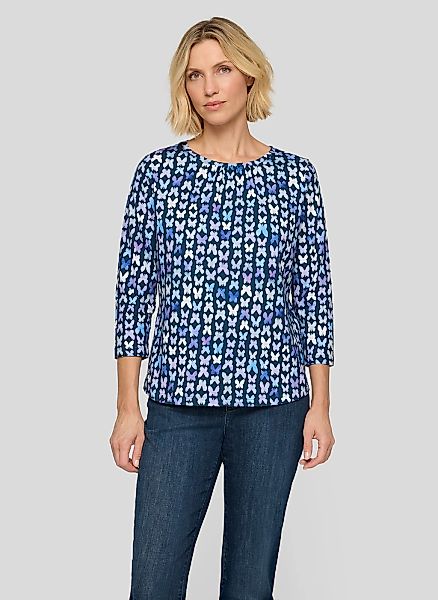 Rabe 3/4-Arm-Shirt mit All-Over Print günstig online kaufen